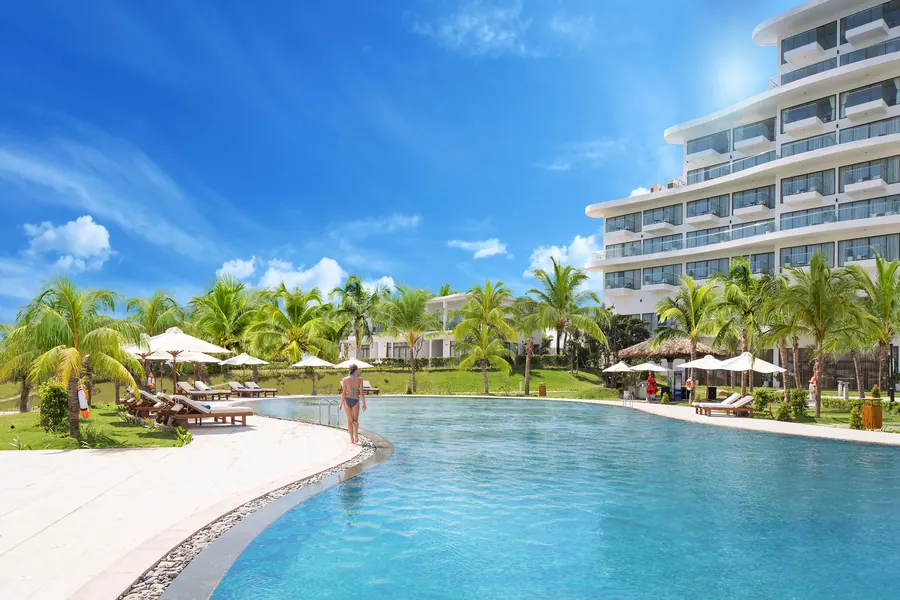 Ảnh Hồ bơi AQual và Beach Pool